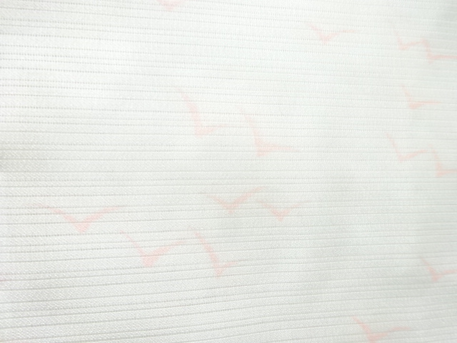  駒絽鴎模様長襦袢